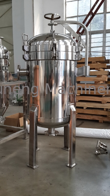 خرید DL-4P2S فیلترهای کیسه ای چند منظوره عمودی فولاد ضد زنگ با کیسه فیلتر PP online manufacture