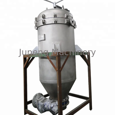 Continuous Operation SS304 Housing Vertical Pressure Leaf Filters For Liquid Solid Separation