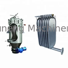 Carbon Steel/SS304/SS316L Vertical Pressure Leaf Filter For Continuous Filtration